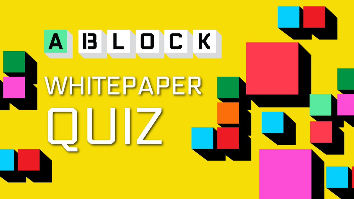 Feel like you've got what it takes to take on a quiz about #AIBlock ? Yeah? Head on over to our official Discord server, join, remember to verify yourself, and get ready to test your knowledge with our community managers. 🚀 When: 22nd of April 2024 at 16:00 CET Where: