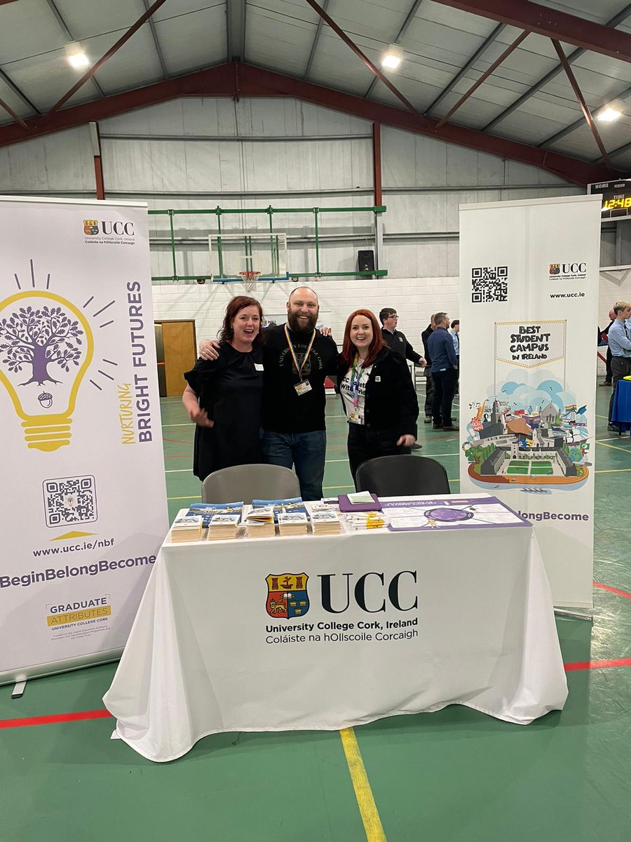 📸 The @UCC team were @bandongrammar Careers Fair last Friday. Big thanks to the organisers and to the students who attended! 🎓