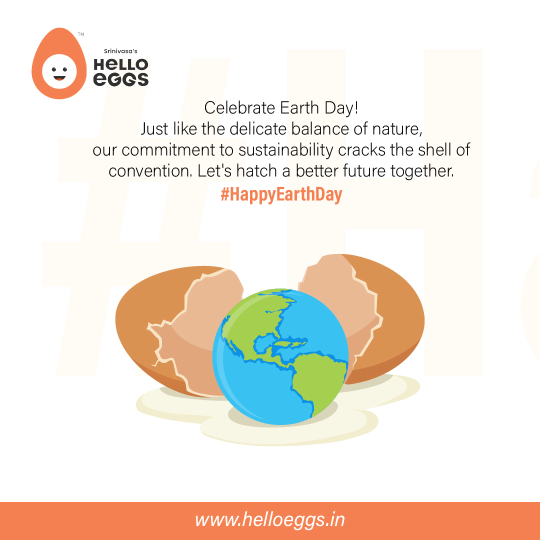 Celebrate Earth Day! Just like the delicate balance of nature, our commitment to sustainability cracks the shell of convention. Let's hatch a better future together. Happy Earth Day!

#EarthDay2024 #Sustainability2024 #hatchabetterfuture #PlanetFriendly #greenliving