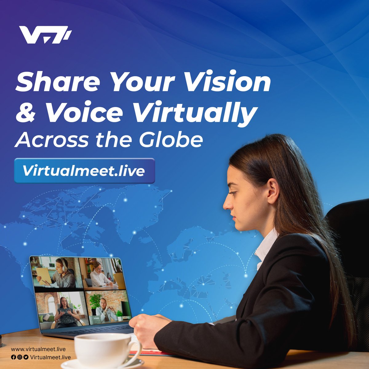 Connect with Visionaries Worldwide: Experience the Power of Virtual Meet! 

Don't miss out on this global opportunity! 

#VirtualMeet #GlobalNetworking #InspireChange #ShareIdeas #ConnectWorldwide #InnovateTogether #ShapeTheFuture #VirtualEvents #Networking #GlobalCommunity