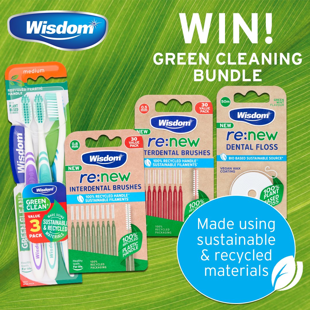 Happy Earth Day!🌍
To celebrate, we've teamed up with Wisdom to give you the chance to #WIN this amazing green cleaning bundle!

To enter simply RT & FOLLOW @SaversHB & @Wisdom_UK 

UK only. Ends 30/04/2024 T&C’s apply - buff.ly/3uQIQxv
 #competition #earthday #giveaway