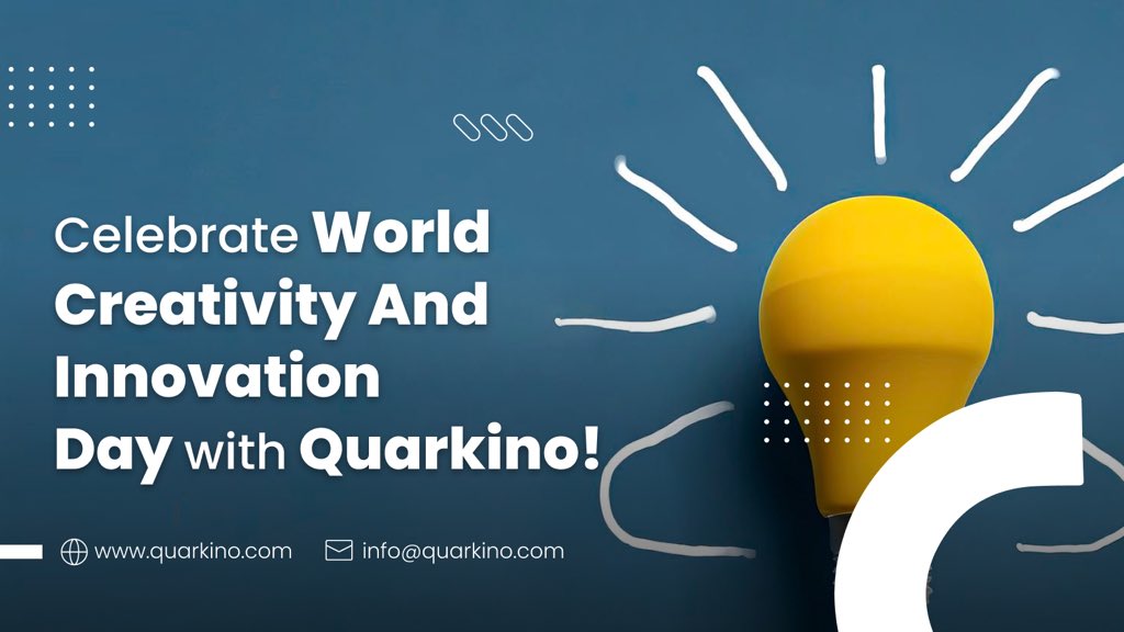 Quarkino empowers you to innovate freely by giving you the flexibility to build custom applications exactly how you envision them.📢

Learn more

quarkino.com

#WorldCreativityAndInnovationDay #headlesscommerce #softwaredevelopment