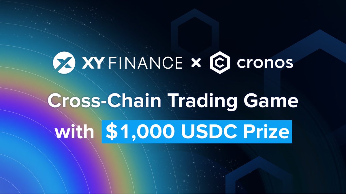 #XYFinance x <a href="/cronos_chain/">Cronos</a> #SpringOdyssey powered by <a href="/Galxe/">Galxe</a> is LIVE🔥

🗓️ NOW - 05/01 
🏆 $1,000U prize &amp; exclusive #NFT 
🚀 #Crosschain swap any amount of any token to $CRO on #Cronos
✅ Like, rt, &amp; tag your friends

Join now 
app.galxe.com/quest/cronos/G… 

#CROFAM