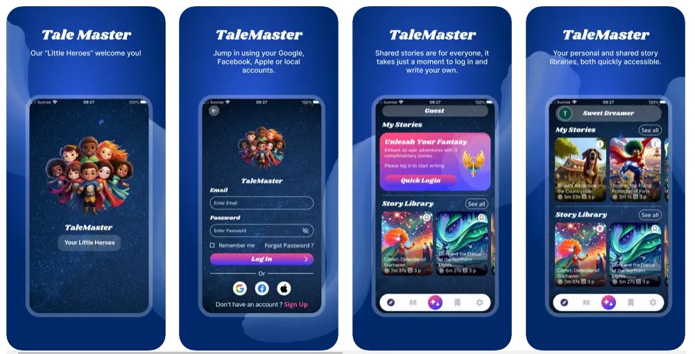 Daily App Recommendation - TaleMaster: Adventure-Driven Learning for the Next Generation Read more: hightechholic.com/2024/04/daily-… Official Website: talemaster.app Download for #iOS apps.apple.com/us/app/talemas… #interactivekidsapp #kidsstoryapp #kidslearningapp #entertainmentapps