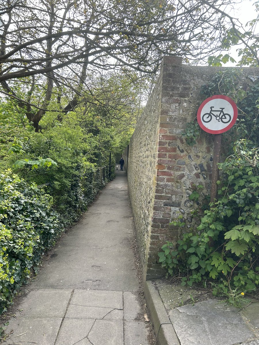 Dear arrogant self entitled cyclist dinging your little bell and yelling obscenities at me on this path. No I won’t be getting out of your way, as you now know. Walking the 200m wasn’t so hard was it. Remember the hierarchy of vulnerability and the need to comply with signs?!