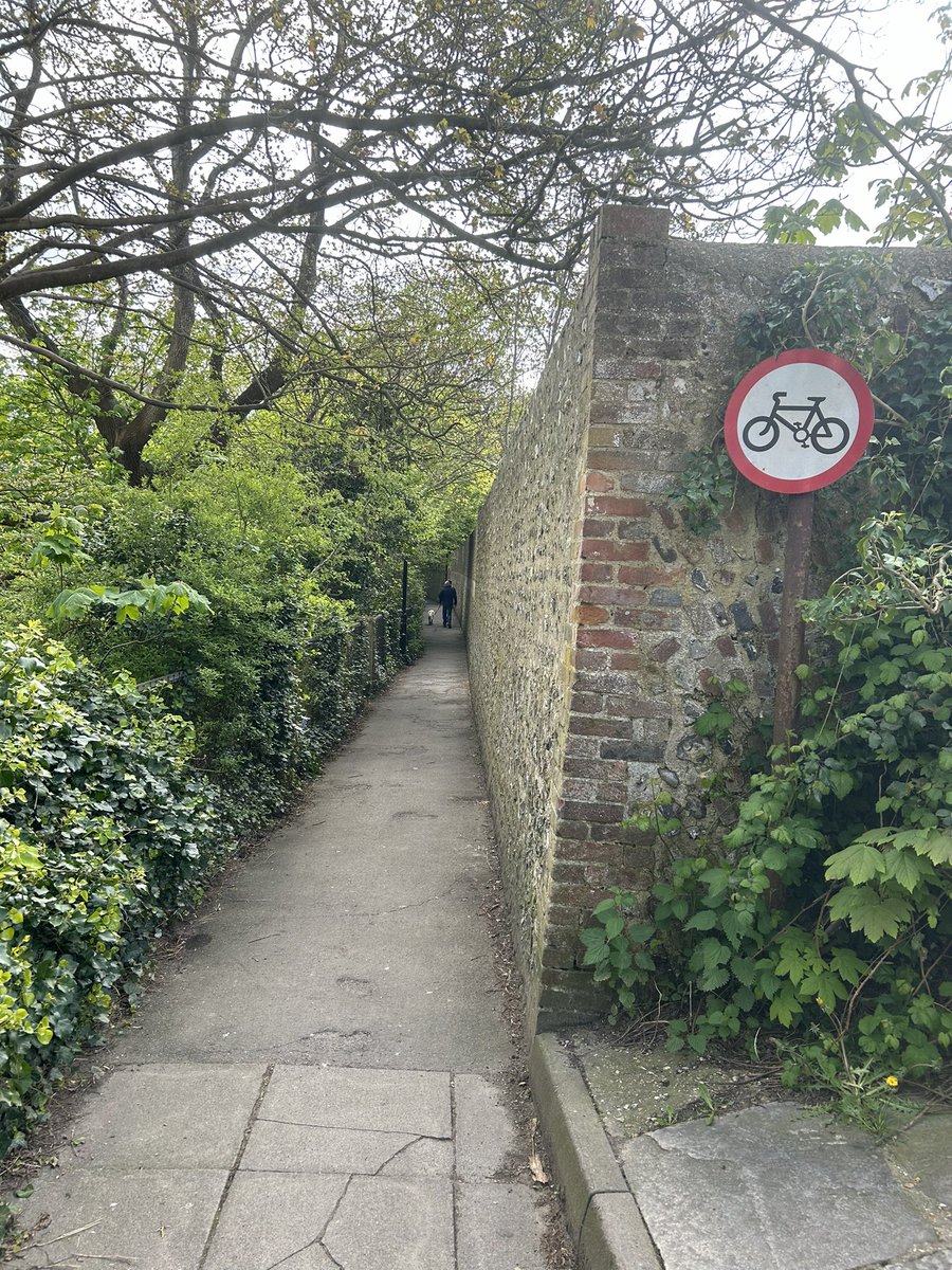 Dear arrogant self entitled cyclist dinging your little bell and yelling obscenities at me on this path. No I won’t be getting out of your way, as you now know.  Walking the 200m wasn’t so hard was it.   Remember the hierarchy of vulnerability and the need to comply with signs?!