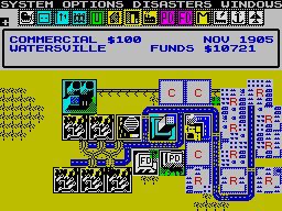 Favourite Speccy games… Sim City, ‘90 I was nearing the end of my time with the Spectrum, but games like this extended its life - a city building & management simulation might not have sounded like fun at the time but it was so engrossing #zxspectrum #retrogaming