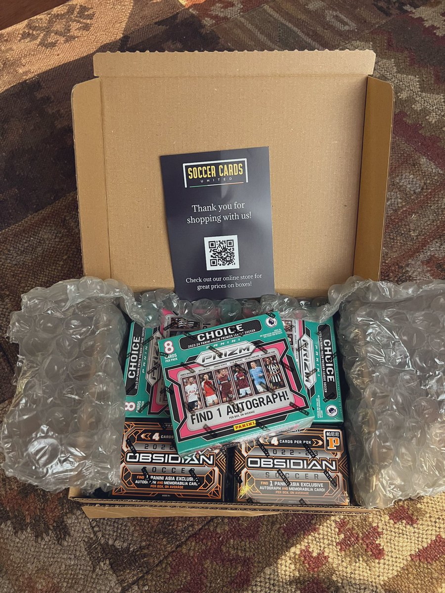 The lads come through again. Fastest shipping in the game. Time to satisfy that rip craving. Thanks <a href="/SoccerCardsUTD/">Soccer Cards United</a> #soccercards #soccercardsunited #thehobby