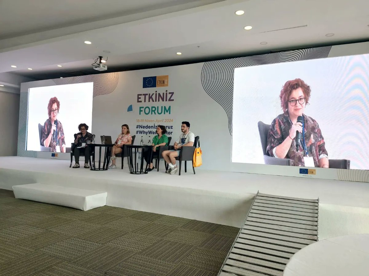 18-19 Nisan tarihlerinde @etkinizab tarafından Antalya'da düzenlenen forumdaydık. Kriz dönemleri ve sonrasında #dayanışma, #hesapverebilirlik ve #iyileşme için insan hakları izlemeyi konuştuğumuz forumda emeği geçen herkese teşekkür ediyoruz.🙏🏻 #EtkinizForum #Nedenİzliyoruz