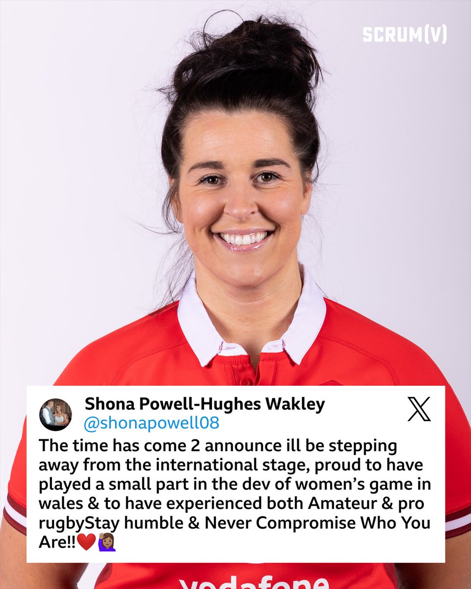 Wales lock Shona Wakley is stepping away from international rugby having won 45 caps for her country 🏉 #BBCRugby