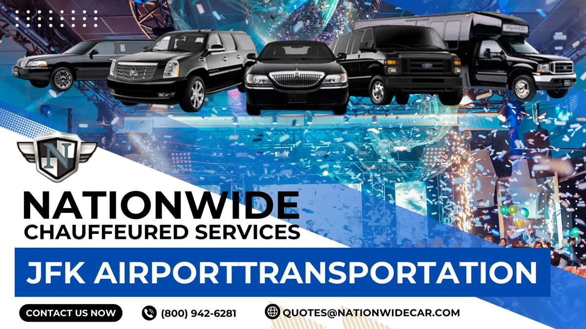 #JFKAirportTransportation
Travel hassle-free with #NationwideChauffeuredServices for your #JFKAirportTransportations needs! Enjoy luxury rides, punctuality, and professional service every step of the way. Book now! ✈️🚗 #JFK #AirportTransportation #AirportTransportationPittsburgh