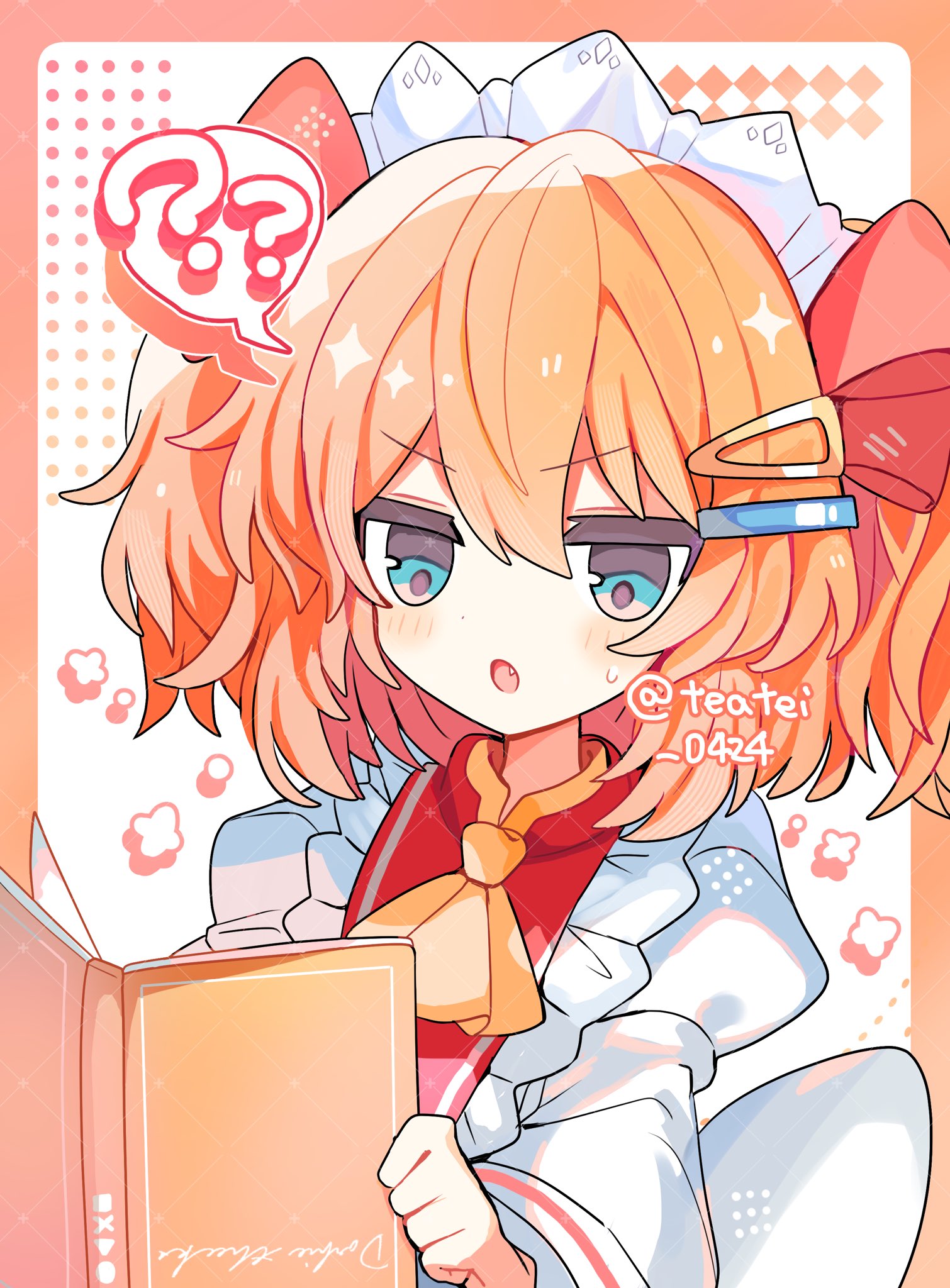 手描き イラスト サニーミルク 東方Project モノクロ 同人
