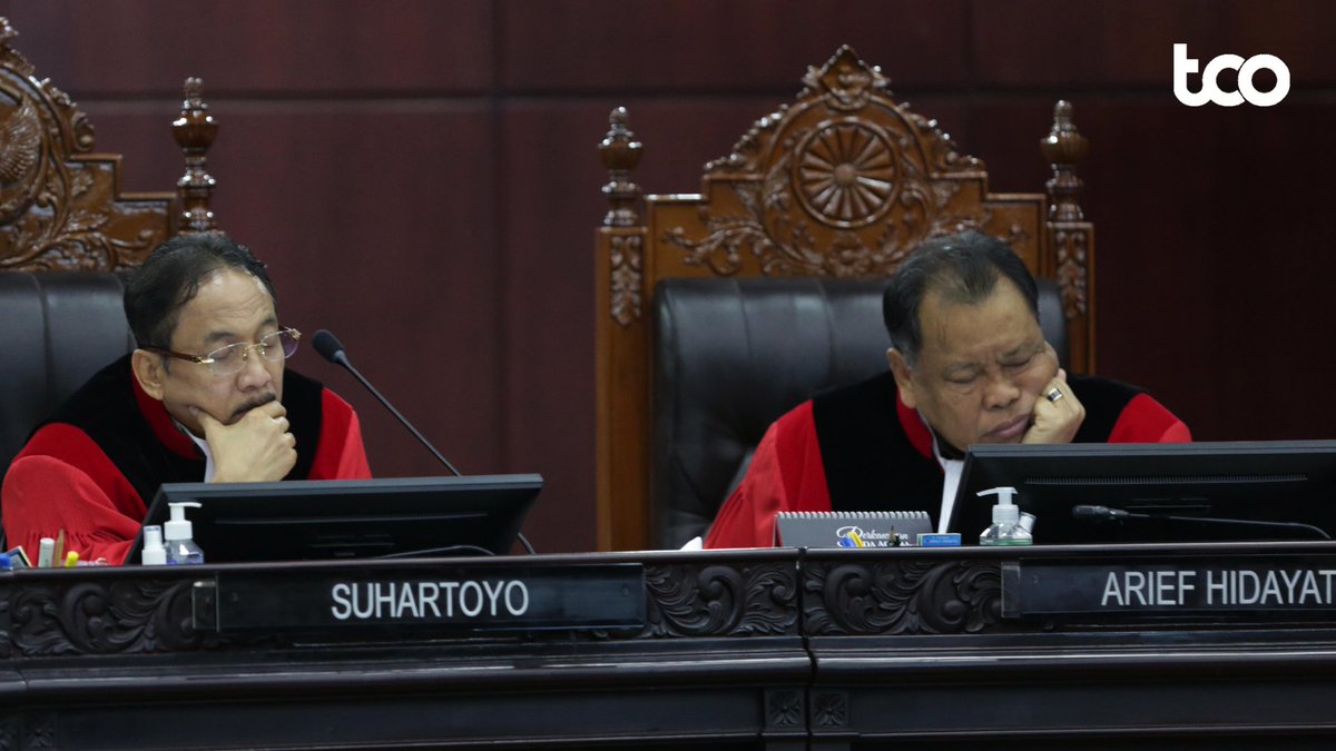 🚨News Update‼️ Hakim Arief Hidayat: Anggapan Presiden Boleh Berkampanye Tak Dapat Diterima Nalar Sehat #Tempodotco #SidangMK #PutusanMK