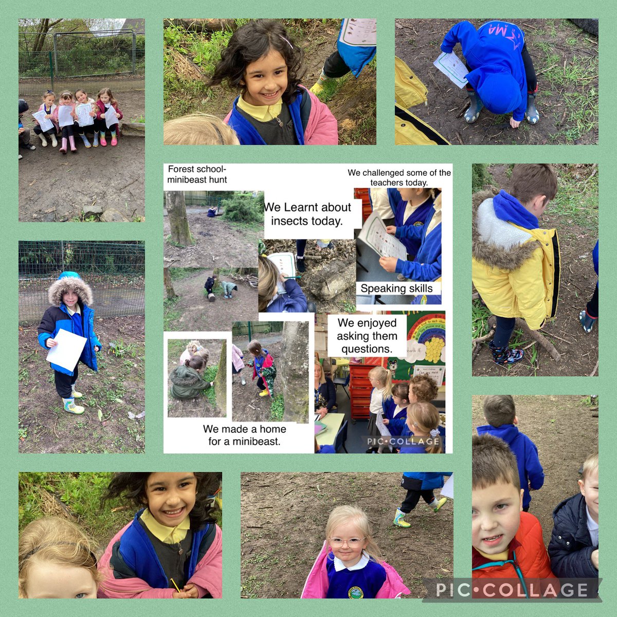 #Cryp1 really enjoyed Forest School! We went on a mini beast hunt and explored the forest!  #CrypAmbitiousCapable #CrypWellbeing