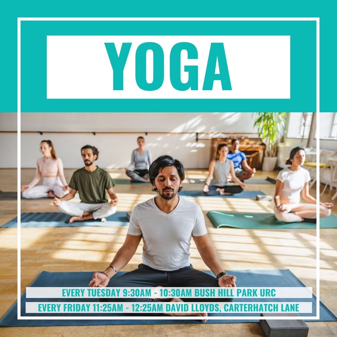 🧘‍♀️ Immerse yourself in tranquility with our rejuvenating yoga sessions! 📅 Tuesdays: 9:30am-10:30am at Bush Hill Park URC, EN1 1DJ 📅 Fridays: 11:25am-12:25pm at David Lloyds Enfield, EN1 4LF Book here: activeenfield.uk/page/april-to-… or call 020 8807 6680. #Yogaforall #ActiveEnfield