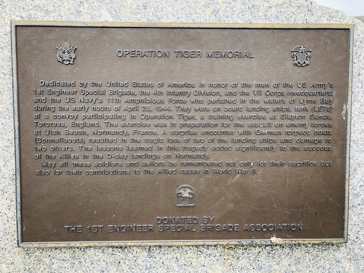 Today is the 80th anniversary of the start of Operation Tiger, the D-Day rehearsal at Slapton Sands that resulted in the death of at least 749 US personnel when it was attacked by German E-boats: en.wikipedia.org/wiki/Exercise_…