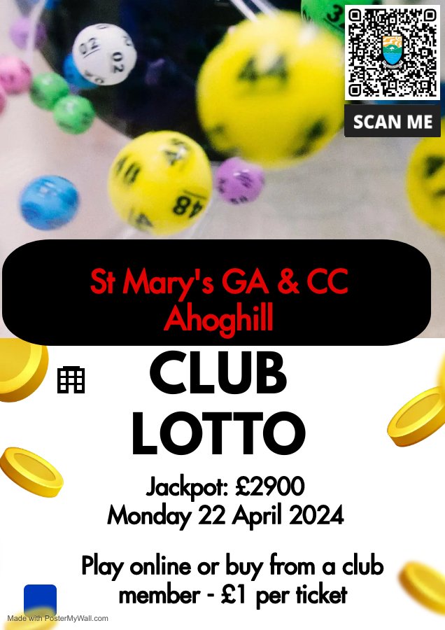 ‼️ Online Lotto entry closes tonight at 5.45pm ‼️ Enter online now 👇 klubfunder.com/Clubs/St_Marys…