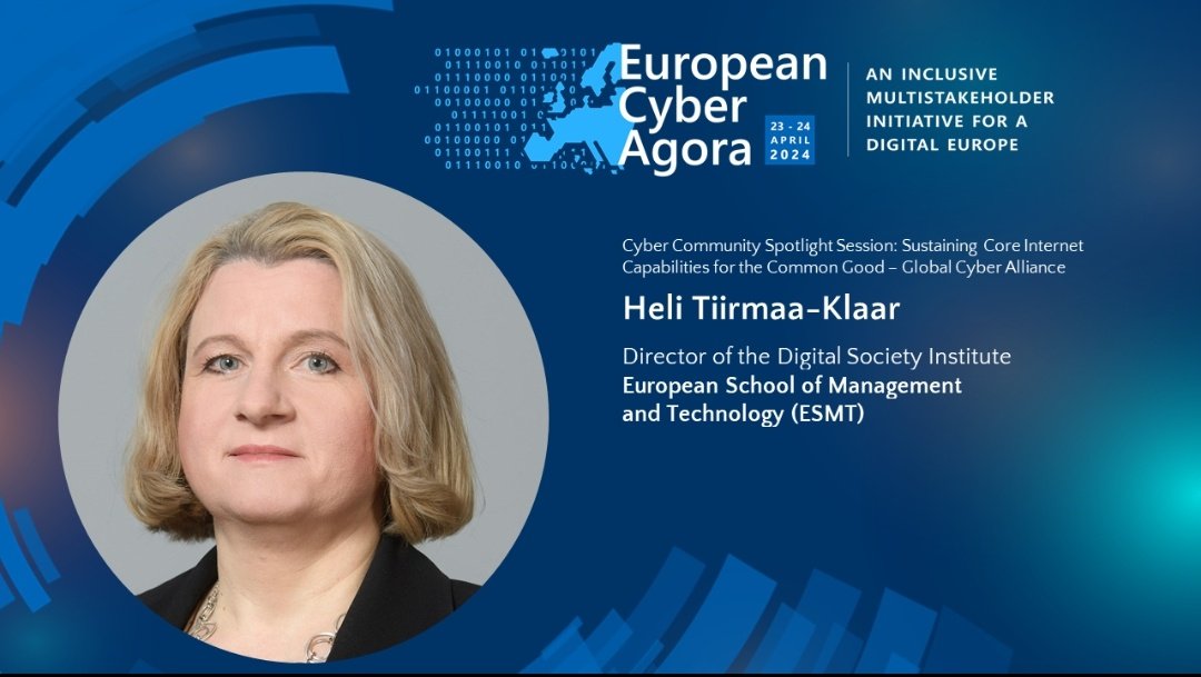 Core cybersecurity capabilities provide the foundations for a positive online experience. Join @HeliKlaar from @GlobalCyberAlln at #ECA24 for an in-depth discussion on the role of our #CommonGoodCyber initiative 🔦