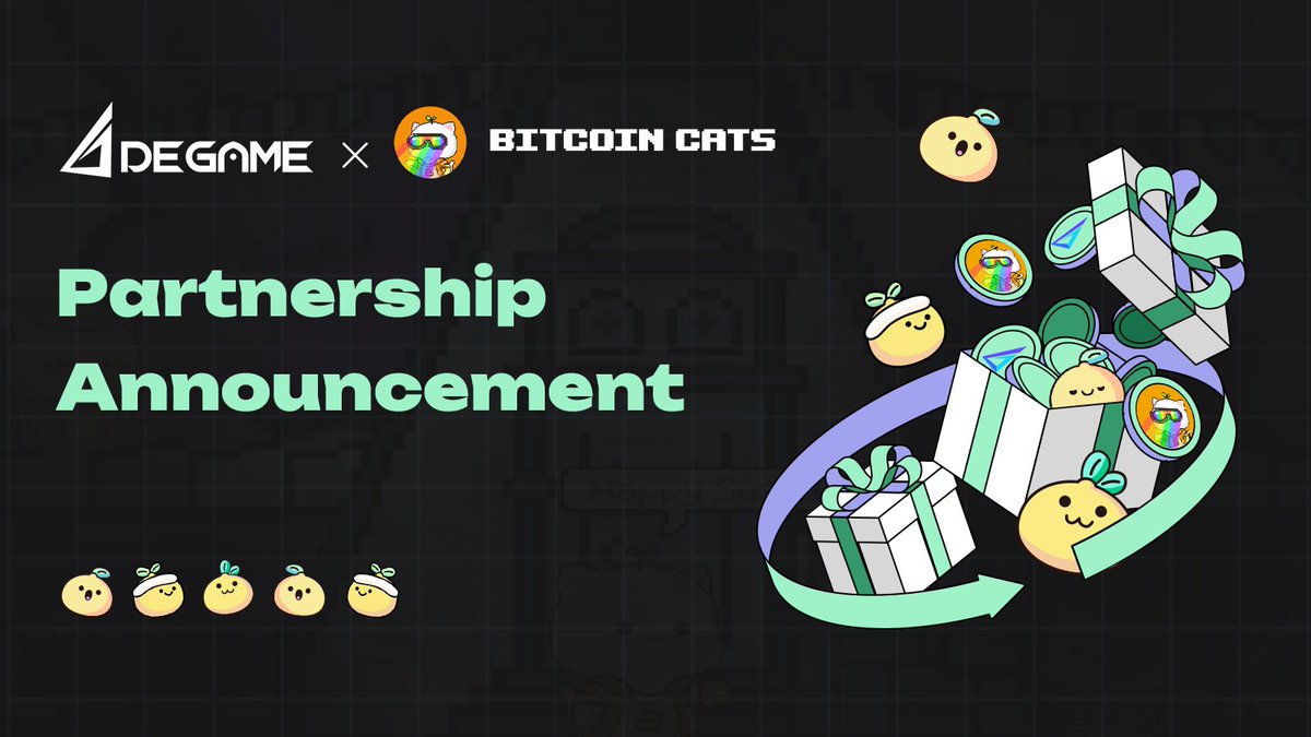 degame_l2y's tweet photo. 🔥Thrilling Announcement 

🐱We're proud to unveil our collaboration with Bitcoin Cats! @BitcoinCats1Cat

🐈BitcoinCats is a cross-chain entertainment ecosystem that bridges the Bitcoin and EVM networks via 1CAT Chain. Its overs a wide range of products like #Memes , #DeFi , #GameFi , #SocialFi , #AI , and VR & AR applications.

Stay tuned!🌟
