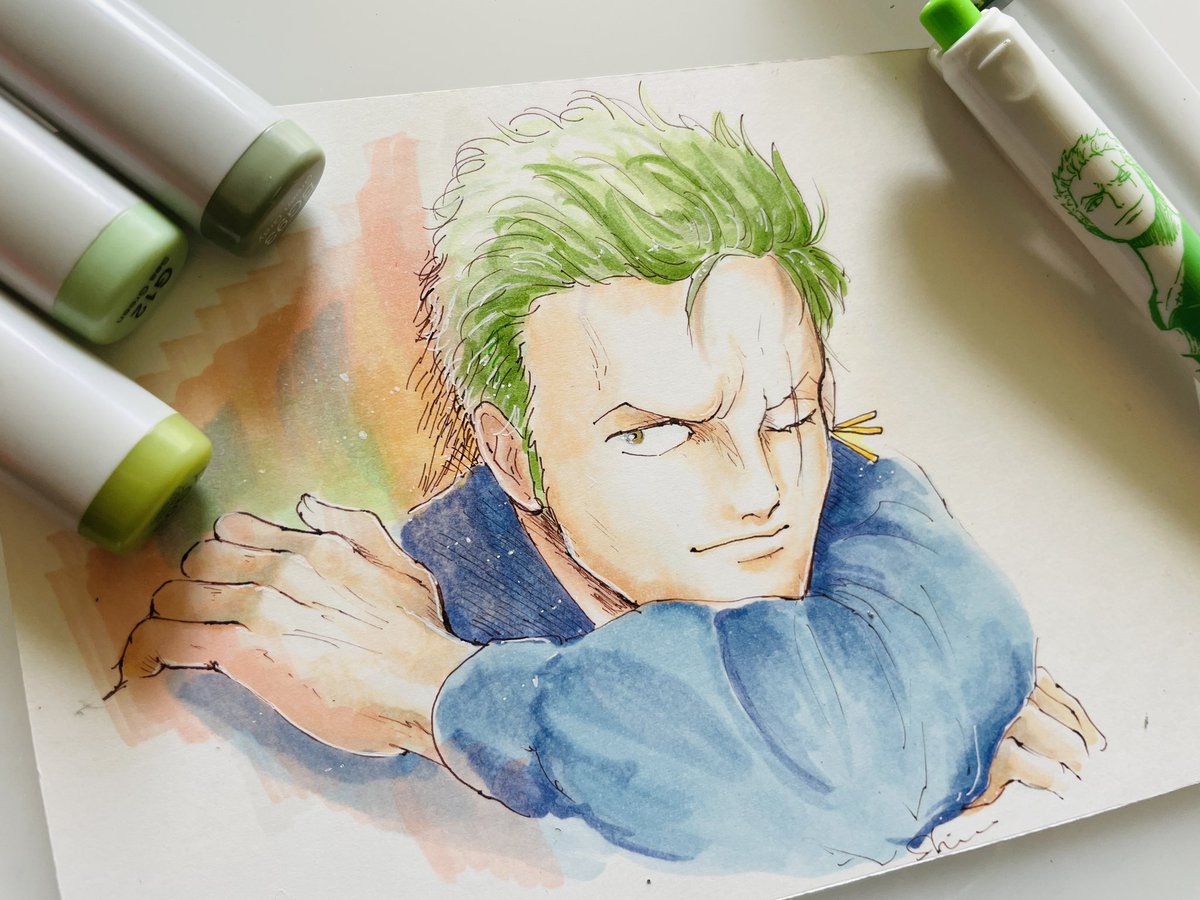ロロノア・ゾロ 「ぞろ」|しろくじら🐋のイラスト
