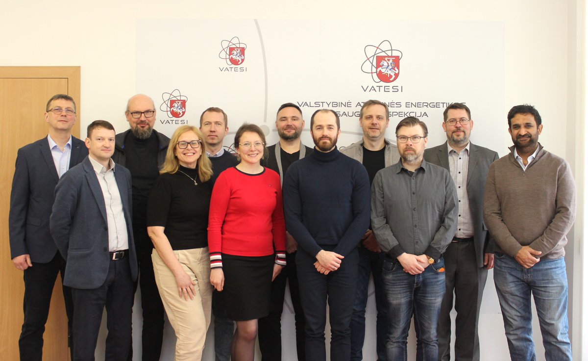 We've been working with the State Nuclear Power Safety Inspectorate of Lithuania, VATESI, to develop nuclear emergency preparedness and response capabilities, including a customised RASTEP model of the reactor and training. #RASTEP #nuclear #technicalexcellence #wearevysusgroup
