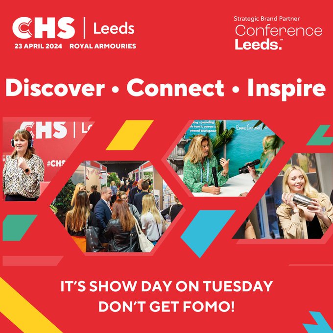 Tomorrow #TeamLiverpool will be attending @CHS_Group Leeds 🤩 Looking forward to meeting new faces with our stand partners 👇 @ACCLiverpool @hiltonliverpool @hostedbynml 📍Stand62 📆23rd April Diaries are still open so make an appointment with #TeamLiverpool!