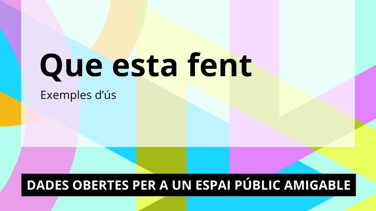 'Què està fent?', l’Hospitalet en temps real, projecte per a entendre l'acció municipal, basat en dades obertes ⌚️ Visualitzacions de dades impulsades per @LHAjuntament Descobreix-lo a la web #DadesObertesxMunicipisAmigables 👉🏼 bit.ly/QueEstaFent