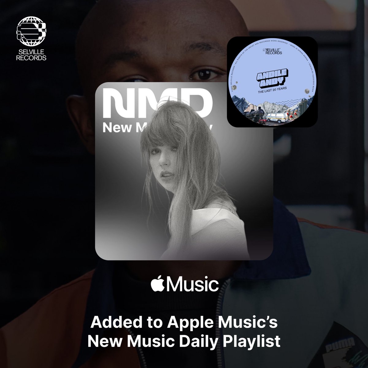 SelvilleRecords's tweet photo. S/O to @Apple for featuring @andileandyCA’s “The Last 20 Years” on New Music Daily. 🎉
🔗 → https://t.co/ocQ7B2sr9Y
#deephouse #soulfulhouse #newmusicfriday #andileandy #selvillerecords #southafricanhouse https://t.co/qTJYGylRLw
