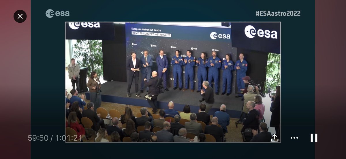 SPACENEWS: This #EarthDay2024 its apt that our new @esa astronaut candidates officially graduated today! Really looking forward to following their progress in the years ahead, as they remind us (from space) our reliance on #Earth for survival. #sustainablespace #esaastro2022