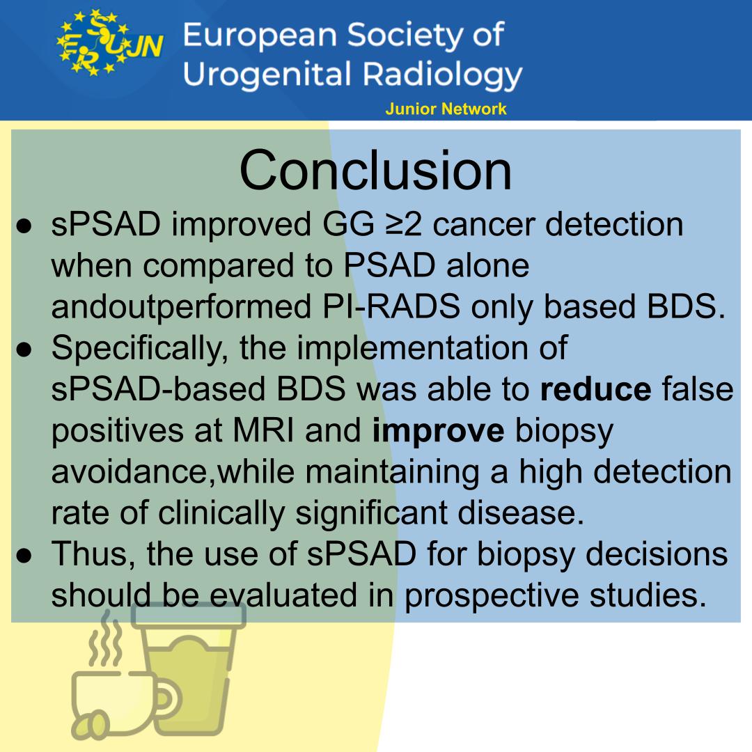 In this edition of Coffee break, we do an overview of this faltastic article from @charlie_charite about using zone specific PSA density. According to the authors "Using the sPSAD-based BDS, false positives were reduced by 25%" ... Gocheck it out! rdcu.be/dFbkb