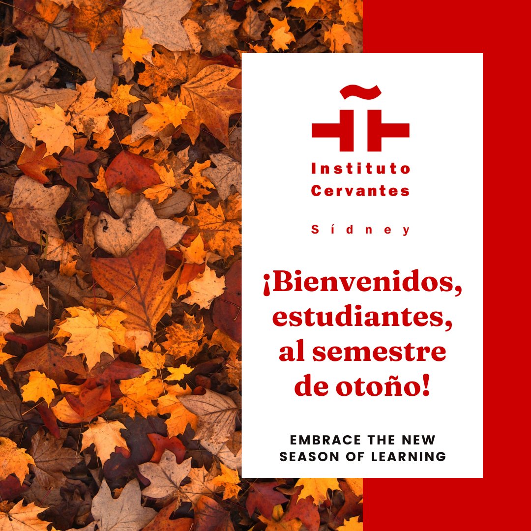 Welcome, students, to the fall semester! 🎓 Embrace the crisp air and exciting learning adventures ahead. Let's make this semester unforgettable! ✨

#FallSemester #BackToSchool #LearnSpanish