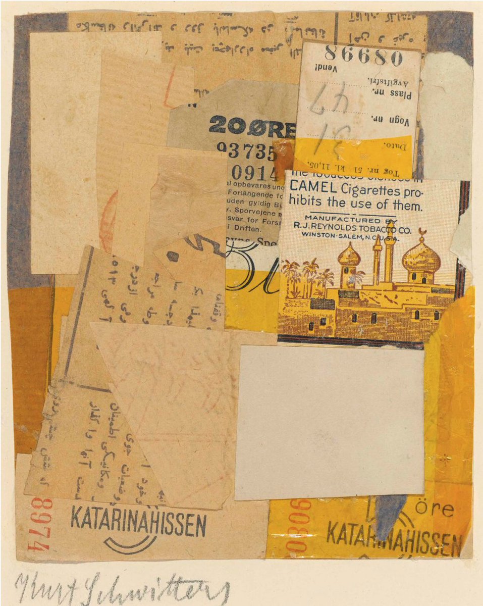 Kurt Schwitters (1887-1948) Untitled 1936 28 x 24.5 cm