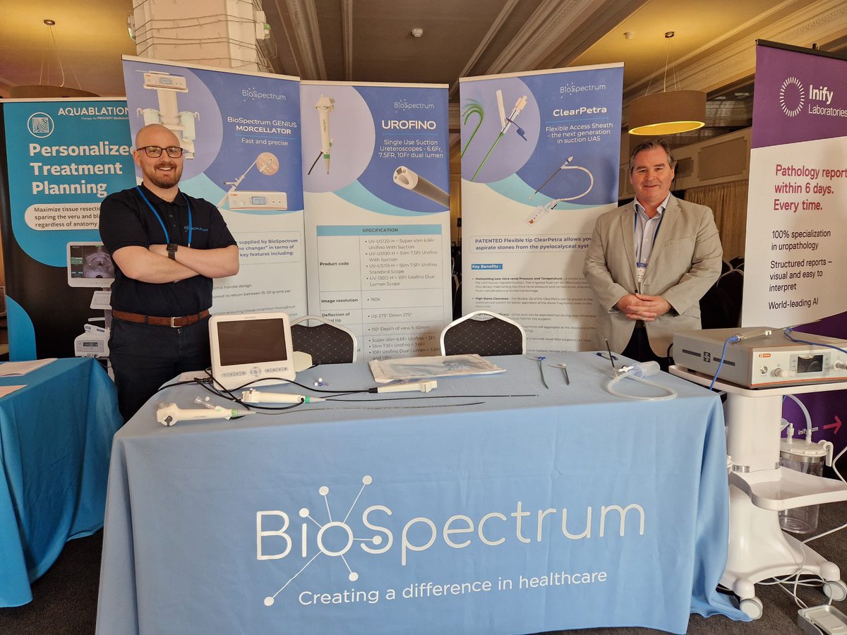 jackrobb_eadie's tweet photo. Straight back at it presenting and supporting surgical innovation at the #BAUS Southwest Urology Meeting in the beautiful St Ives with @AdamMcQuilkinBS.  Looking forward to a great meeting #endourology #clearpetra #biospectrum #simai #urofino https://t.co/iw5uL2QJ8l