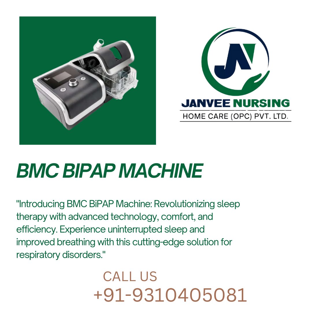 'Introducing BMC BiPAP Machine: Revolutionizing sleep therapy with advanced technology, comfort, and efficiency. Experience uninterrupted sleep and improved breathing with this cutting-edge solution for respiratory disorders.'
#bmcbipap