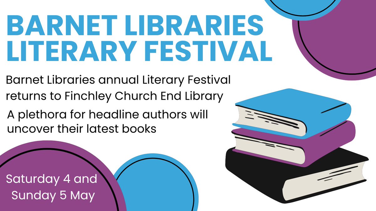 All events include a book signing with the authors and a chance to ask them questions. barnet-libraries.played.co