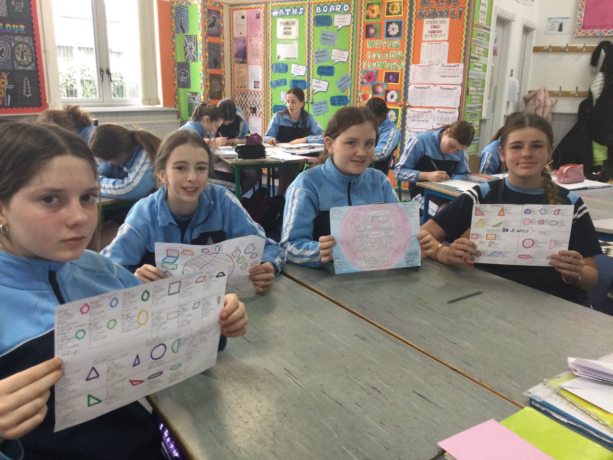 OurLadysAbbey's tweet image. 6th class have been applying the skill of mind mapping to Maths, with very creative results. This helps to retain and recall information, learn new concepts, improve creativity and makes learning more engaging…a very useful skill to develop! @OidePrimarySTEM #Maths #MindMapping