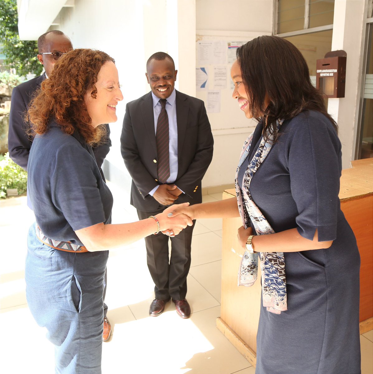 Delighted to be in Nakuru county today - asante sana Governor @susankihika for the very warm welcome & interesting discussions, including on our partnerships & research in sustainable food systems @teagasc @selfhelpafrica