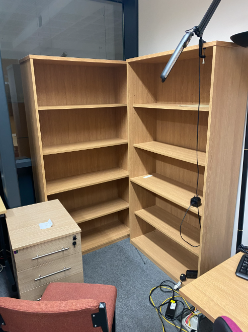 It feels like a good #EcoFriendly day when you find the @uniofherts in-house site where we reuse office furniture. Looking forward to putting all the Chaplaincy craft materials *tidily* on a shelf now! @UHSustainable