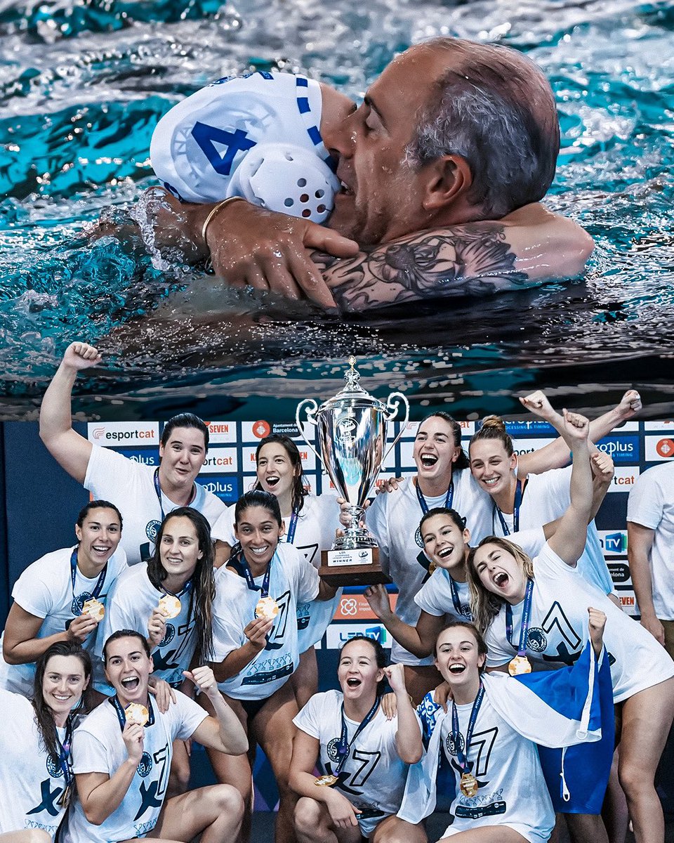 Congratulations to 2024 Champions League Women winners <a href="/CN_Sabadell/">CN Sabadell</a> 👏🤽‍♀️

The seven-time Champions beat Olympiacos SFP at the Final 4 in Barcelona!

#waterpoloWCL | #waterpolo
