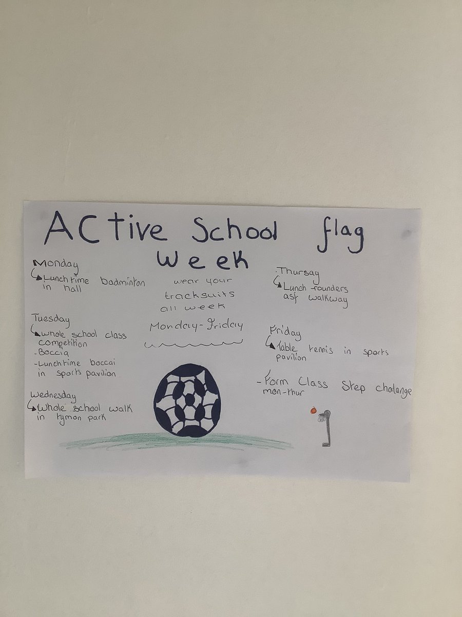 It’s our annual active school flag week 😊 check out what’s on this week 🏃🏻‍♀️ lunch time activities for all, whole school event, intercom announcement challenges and whole school walks 🏓🏀🏃🏻‍♀️ @ActiveFlag @stpaulsg