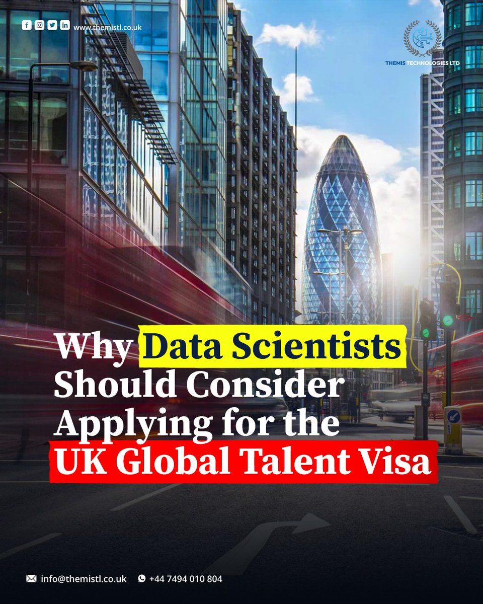 Curious about whether Data Scientists should consider applying for the UK Global Talent Visa?

Explore this post:  linkedin.com/feed/update/ur…

#globaltalentvisa #UKvisa #talentmigration  #UKimmigration #talentvisa