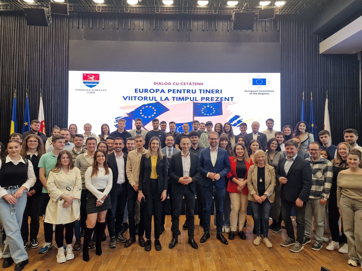 Young people understand better than anyone that the 
🇪🇺 model of unity in diversity is what enriches us the most.

Timișoara's historical experience shows that this model works.

Diversity creates innovation. Innovation creates prosperity. This is the 🇪🇺 story of Timișoara.