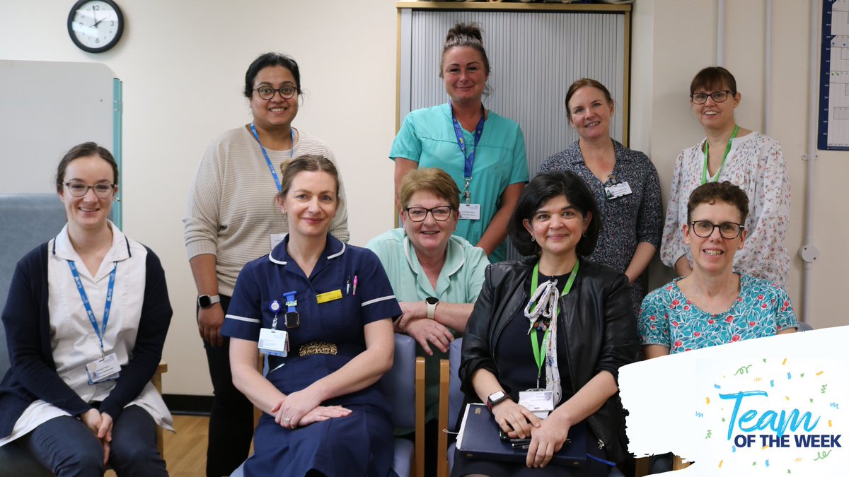 Well done to this week's Team of the Week - The Pain Clinic. The team alongside Sandringham Theatres, with assistance from Day Surgery and Main Theatres were able to run a busy weekend clinic to shorten the wait time for our patients. Thank you for all you do for our patients.