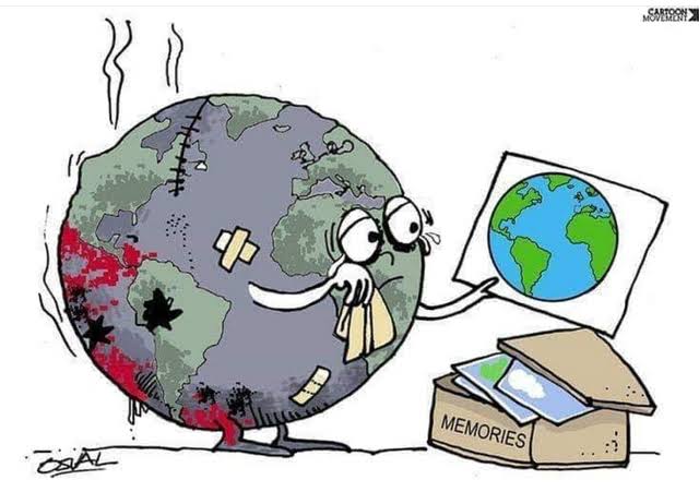 It's Earth day. Let's bring to our reminder that we aren't doing enough. We have made the Earth worse and sick. #EarthDay2024