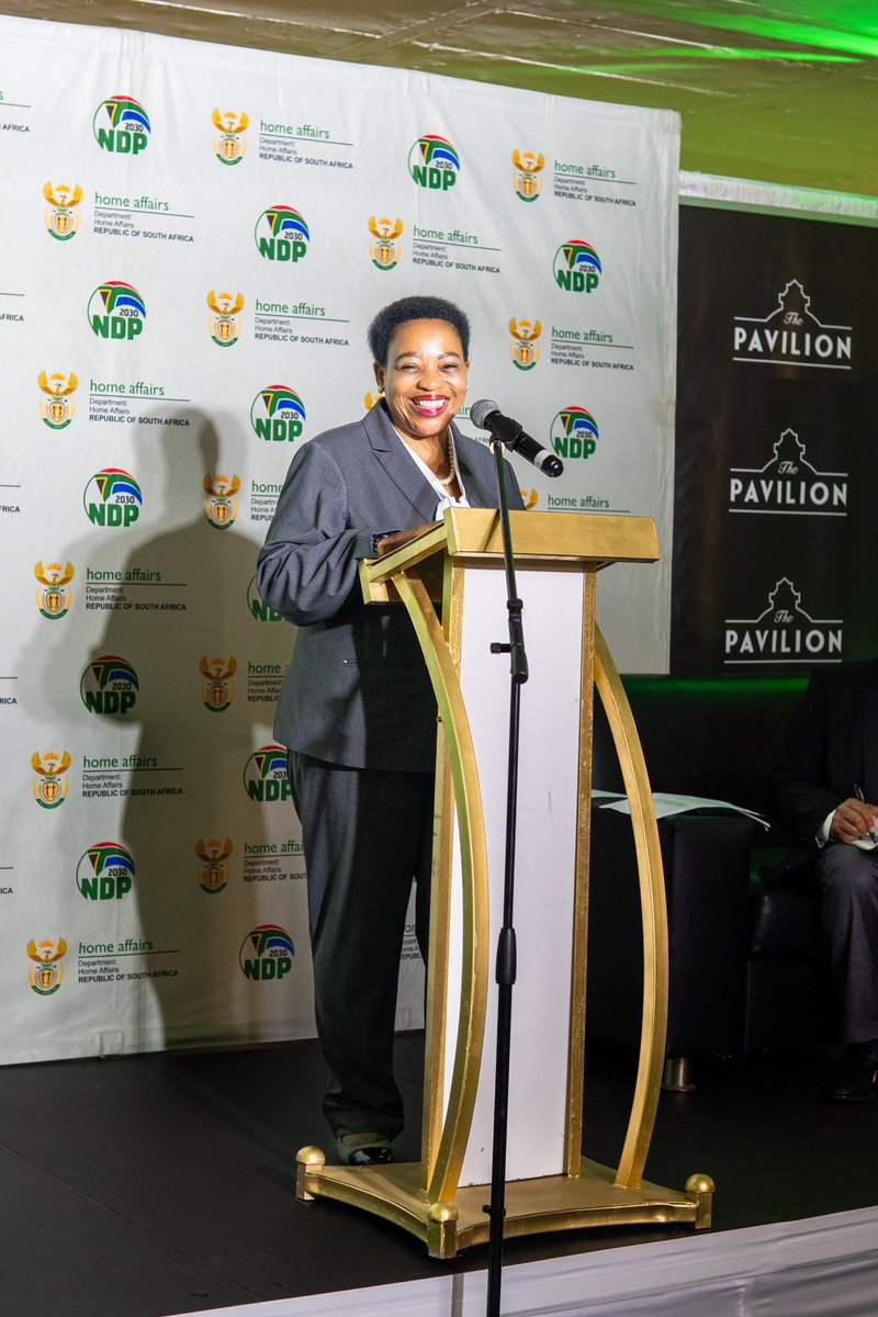 We recieved a message of support from the Premier of KZN, Ms Nomusa Dube-Ncube, who has welcomed this initiative for the community, by allowing access to these much needed services. #pavwelcomeshomeaffairs