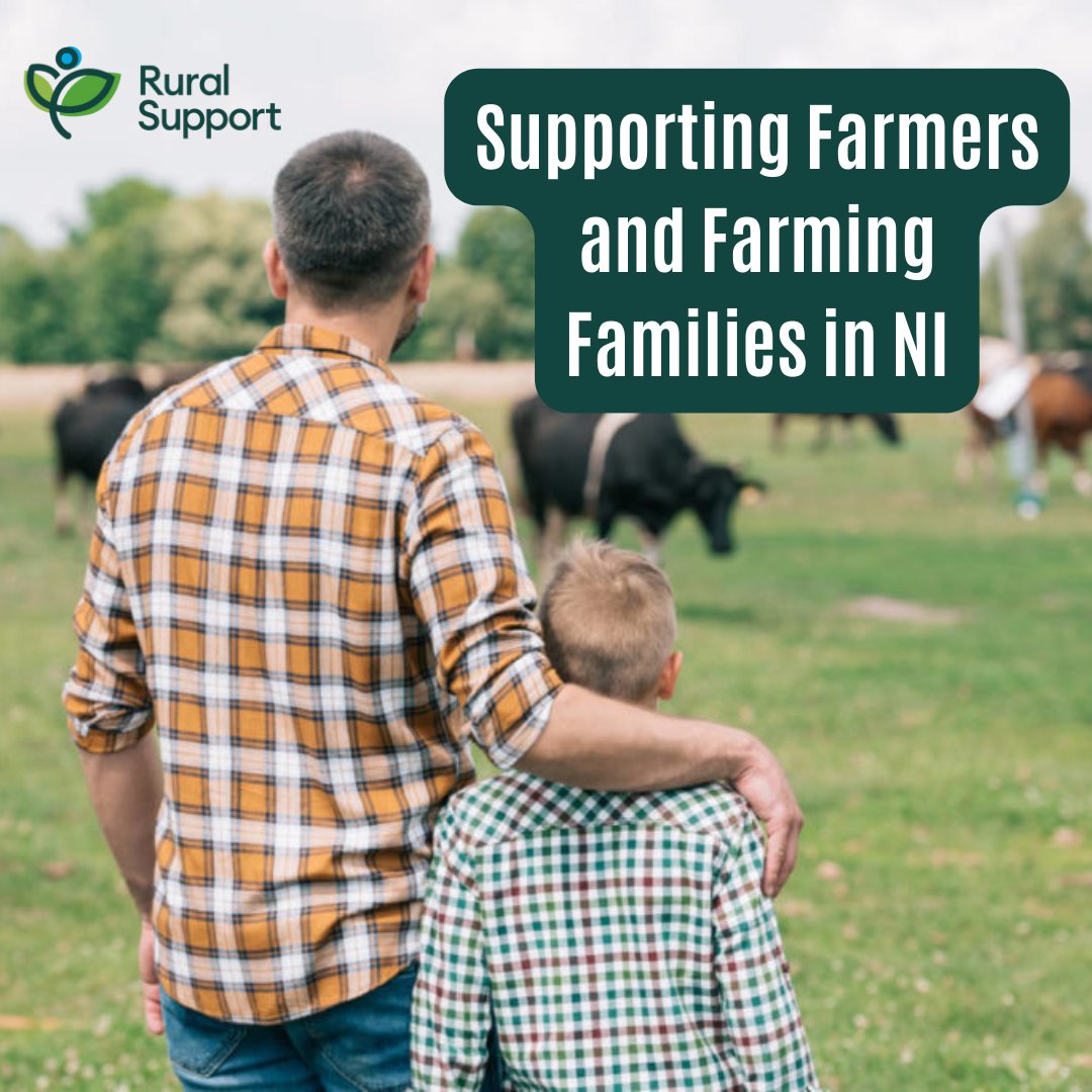 Rural Support provides a listening & signposting service for farmers & farming families across NI through its free confidential support-line. They provide various programmes & mentoring to help with farming challenges, financial concerns & personal.