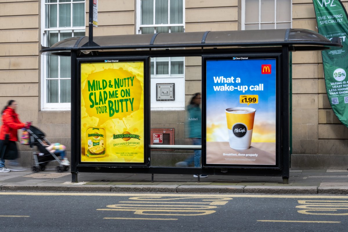 'Mild & Nutty - Slap Me On Your Butty' . @Leerdammer_UK . @ClearChannelUK . #ooh #outofhome #advertising #oohmedia #oohadvertising #advertisingphotography
