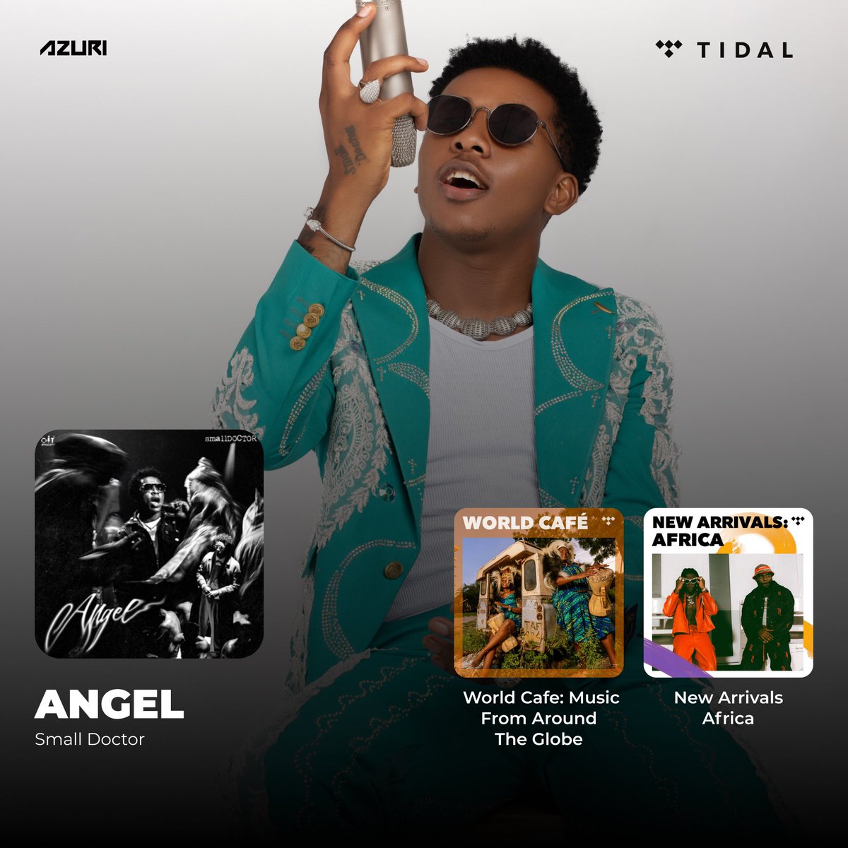 azurimusic's tweet photo. ICYMI: New music from @iam_smalldoctor out on all platforms.
#DistributedByAzuri https://t.co/w4nD98BnGO
