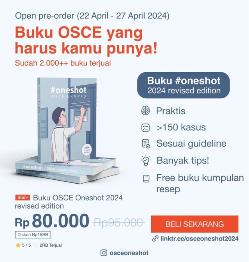 BUKU OSCE UKMPPD ONESHOT Revised Edition 

🌟 shope.ee/9KLWsI4Ao5
