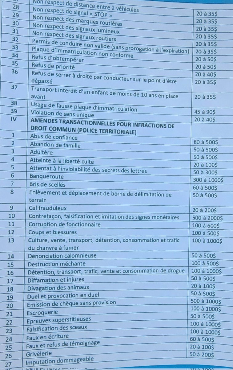 IleoLawFirm's tweet photo. Ce que vous devez savoir sur les montants à payer en cas d'infraction ou de contravention routière. https://t.co/Dq8jJo1fKK